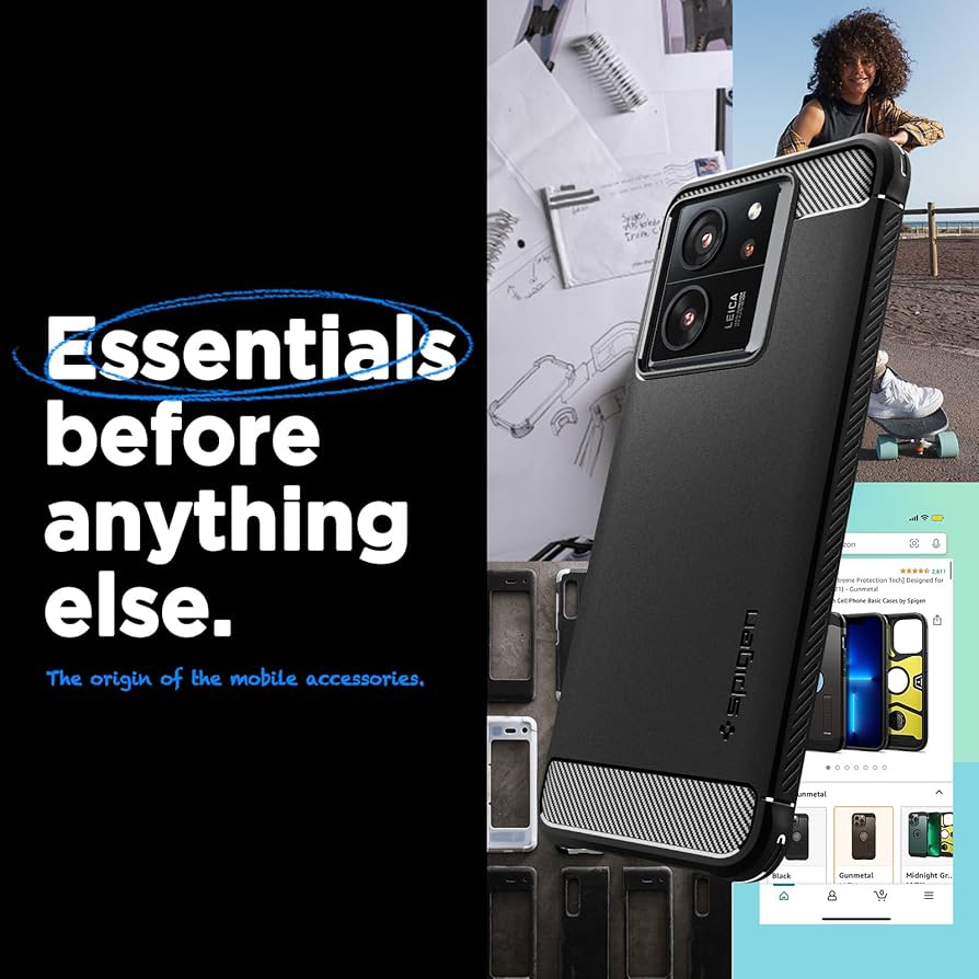 Amazon.com: Spigen Rugged Armor Designed for Xiaomi 13T Pro